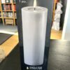 Grey 7.5x20cm Battery Operated LED Candle