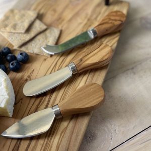 Set of 3 Mini Cheese Knives in Gift Box