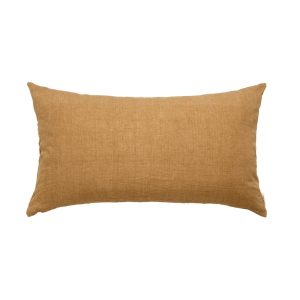 Linen Gable Cushion Caramel