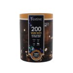 200 Battery Operated Timer String Lights