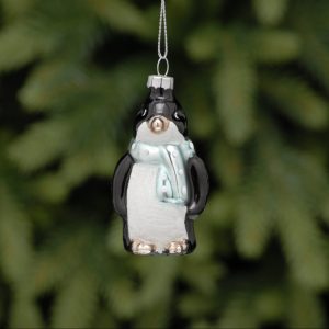 Glass Penguin with Scarf