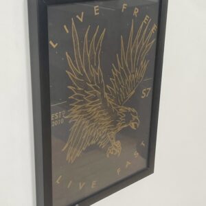 Soul 7 Live Free Live Fast Framed Print A3 Ex Display