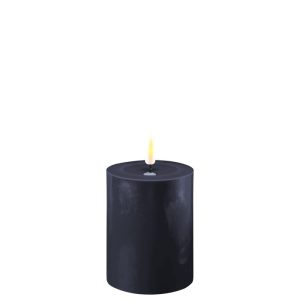 Battery Operated LED Candle 7.5cmx10cm Royal Blue