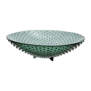 Masala Dark Green Glass Bowl