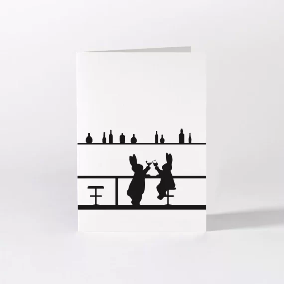 Cocktail Rabbit Card