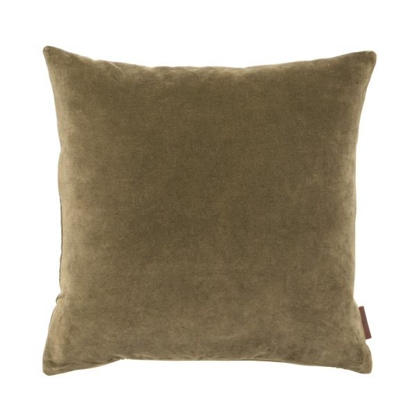Matcha Square Velvet Cushion