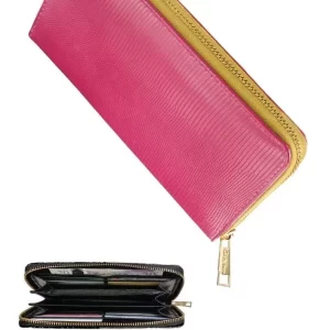 Purse/Organiser with Contrast Zip Large