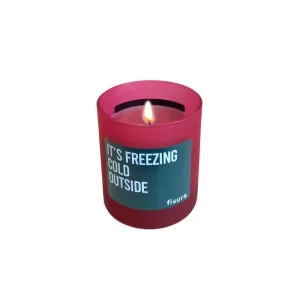 Its Freezing Cold Outside Candle