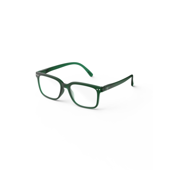 Izipizi Model L Reading Glasses Green Crystal