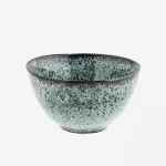 Turquoise Stoneware Noodle Bowl