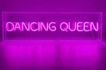 LED Neon Arcylic Box 'Dancing Queen'
