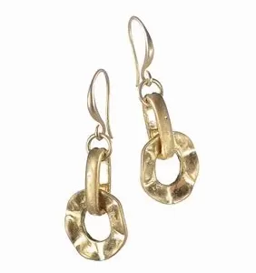 Quirky Gold Earrings