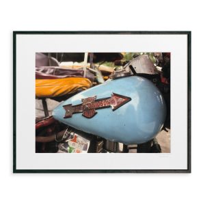 Framed Colour Harley Davidson Photographic Print