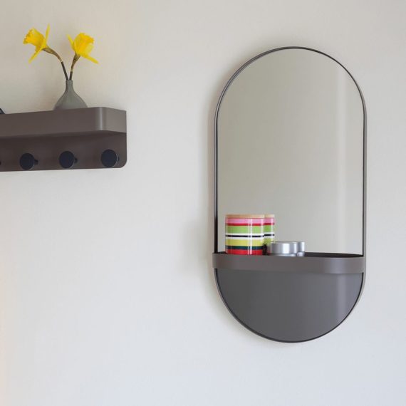 Taupe Wall Mirror