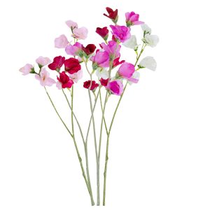 Faux Sweet Pea Mixed Stem