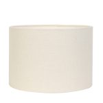 Livigno Cylinder Lamp Shade Egg White 40cm