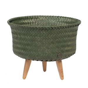 Huntingdon Green Up Low Plant Basket Stand