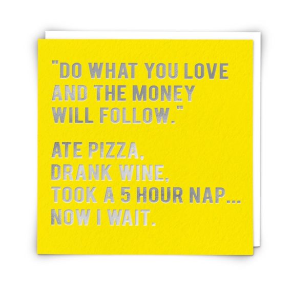 Greetings Card Pizza