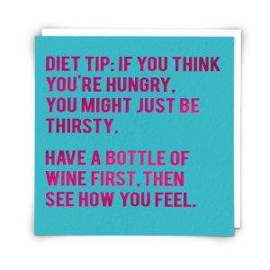 Greetings Card Diet Tip