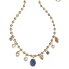 Hot Tomato Gold Necklace with Assorted Charms