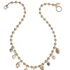 Hot Tomato Gold Necklace with Assorted Charms