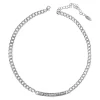Hot Tomato Worn Silver Heavenly Eleven Shortie Necklace