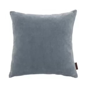 Agate Blue Square Velvet Cushion