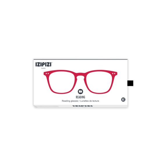 Izipizi Model E Reading Glasses Red