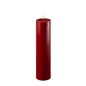 Bordeaux 7.5x20cm Battery Operated LED Candle