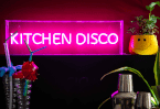 LED Neon Acrylic Box Kitchen Disco