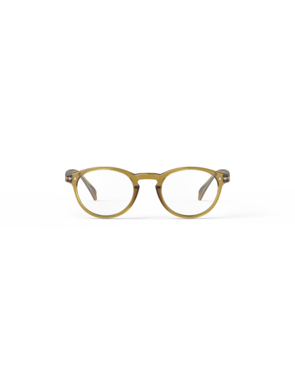 Izipizi Reading glasses in Golden Green