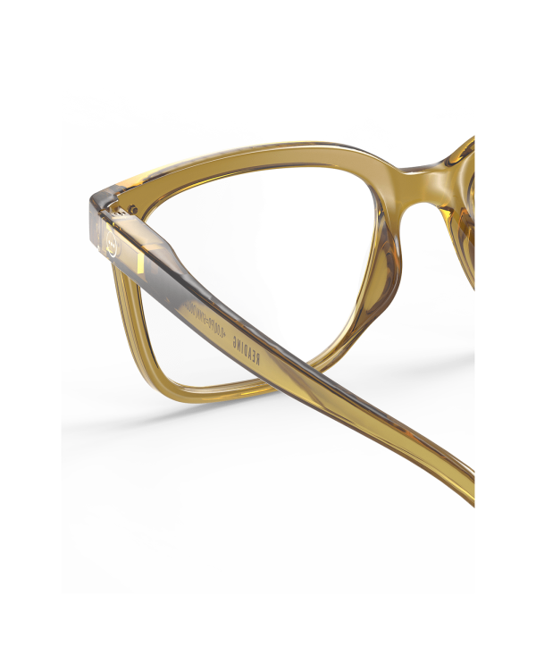 Izipizi Model L Reading Glasses Golden Green