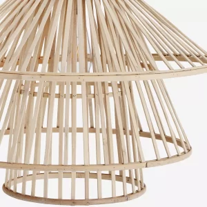 Bamboo Tiered Pendant Lamp