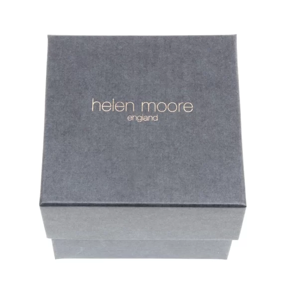 Grey Pom Pom Luxury Keyring in Gift Box
