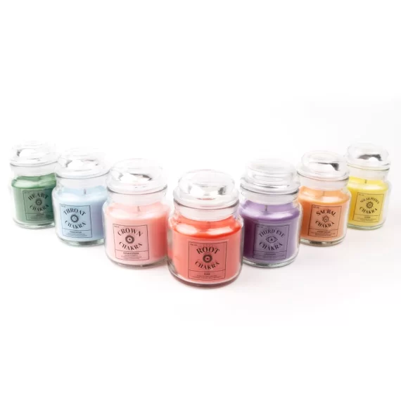 Root Chakra Candle Rose Scent