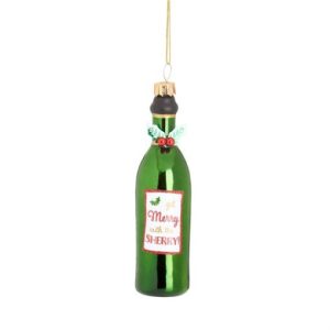 Sherry Bottle Christmas Bauble