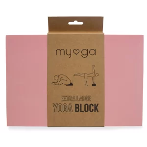 Pink Extra Large Foam Yoga Block