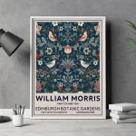 William Morris Edinburgh Strawberry Thief Bird Art Print
