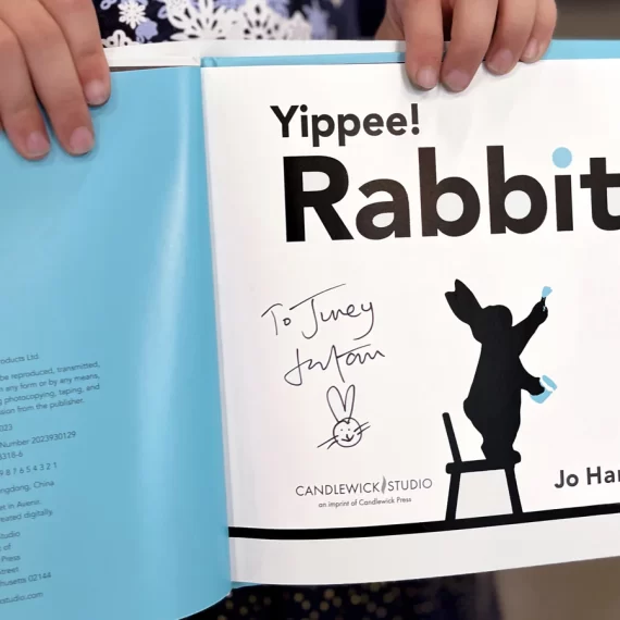 Yippee! Rabbit Signed Copy Kids Picture Book