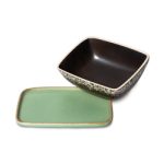 HKliving 70s Ceramics Butter Dish Meteor
