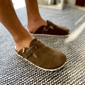 Men's Home Slippers Glad Brown