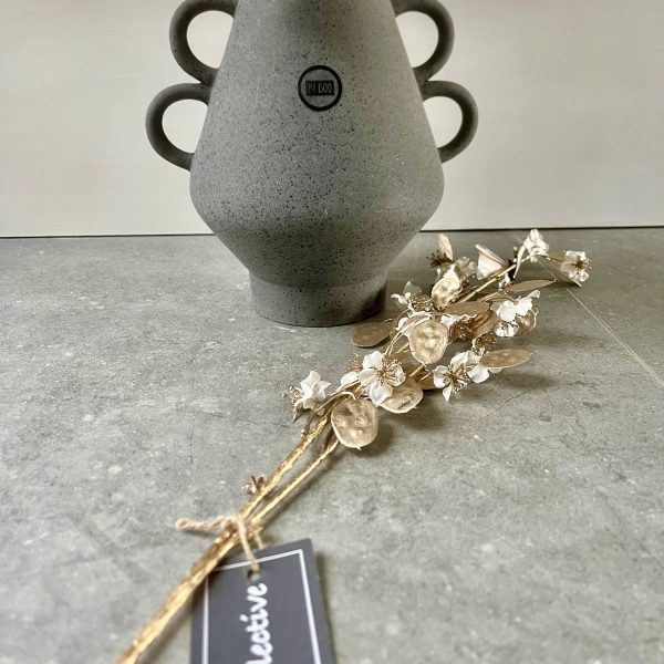 Ivory & Gold Honesty Stem