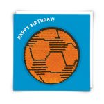 Greetings Card Stripe Football