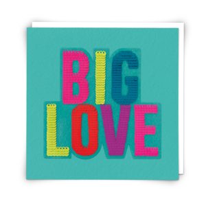 Greetings Card Sequin Love