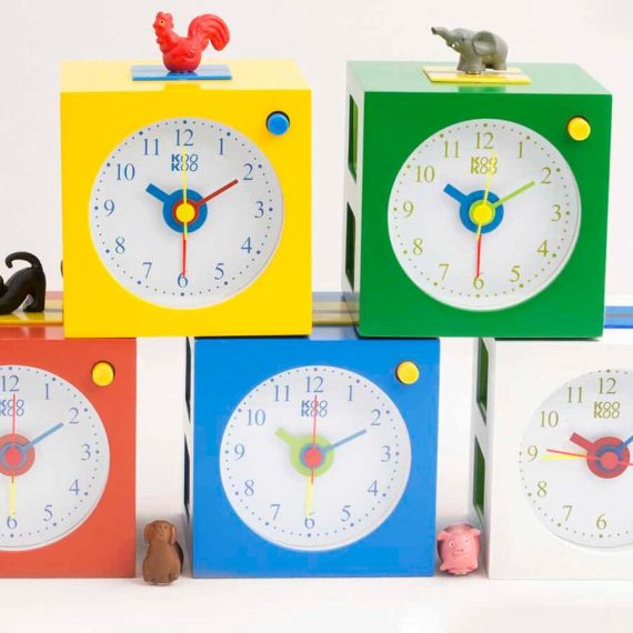 Kookoo Kids Alarm Clock Yellow