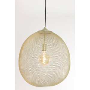 Moroc Gold Pendant Lamp Large