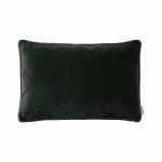 Duck Green Velvet Cushion 60x40cm