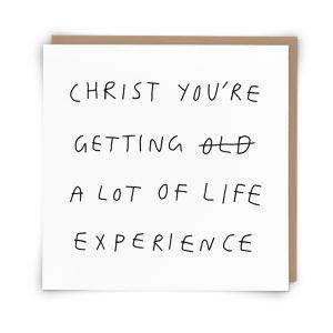 Greetings Card Christ Old