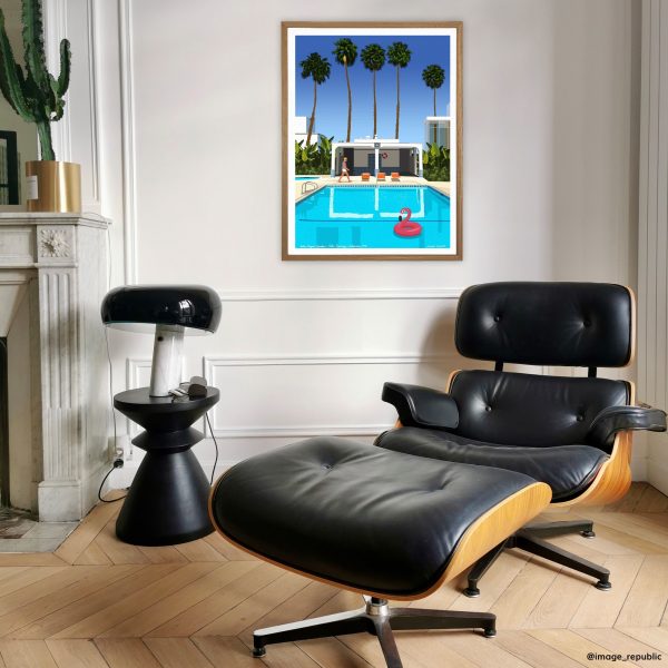Framed Paulo Mariotti Palm Springs Print