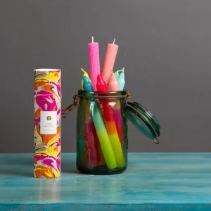 Pink Marble Matches Set of 50